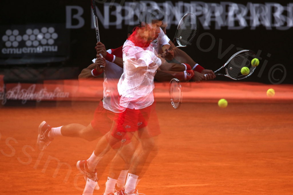 18/05/2018, Roma, Internazionali BNL D’Italia, Quarti di finale, Kei Nishikori-Novak Djoikovic