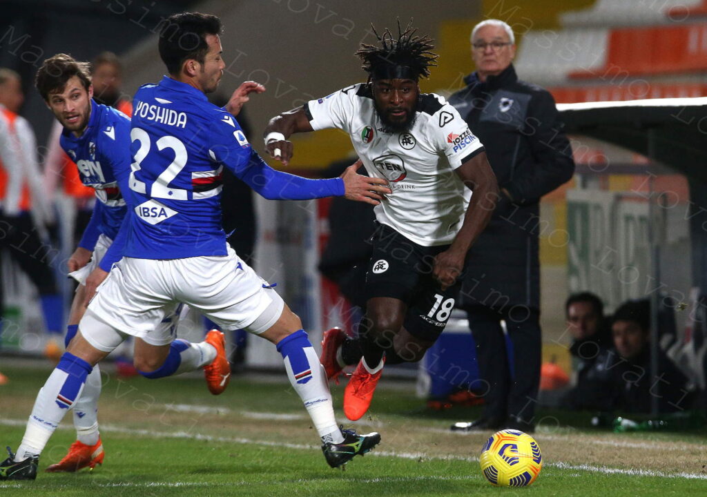 11/01/2021, La Spezia, Campionato di Calcio di Serie A 2020/2021, Spezia-Sampdoria