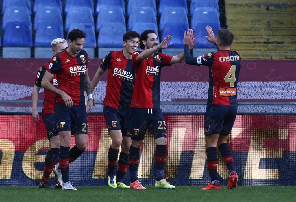 24/01/2021, Genova, Campionato di calcio di Serie A 2020/2021, Genoa-Cagliari