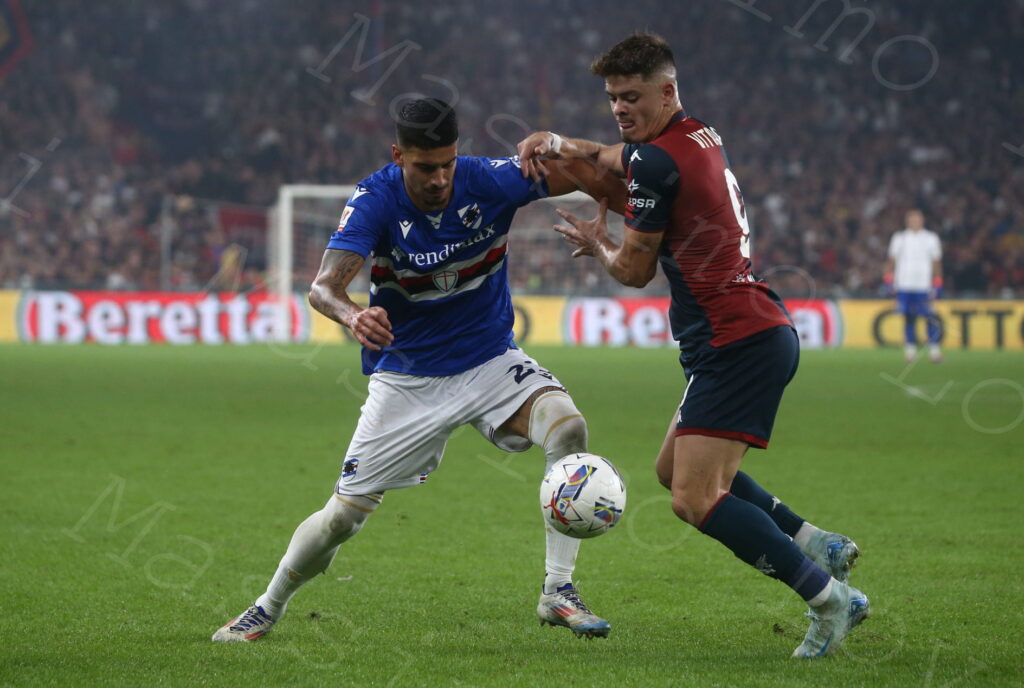 25/09/2024, Genova, Coppa Italia, Genoa vs Sampdoria